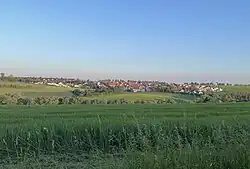 View from the north