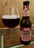Cherry fruit Lambic of Mort Subite served in a 'tulip' glass
