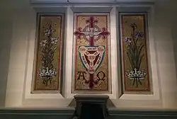 Mosaic reredos