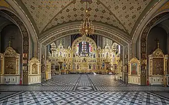 Interior of the New Katholikon
