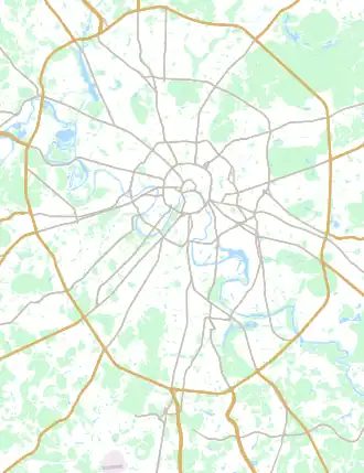 2007 IIHF World Championship is located in Moscow Ring Road