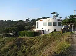 Moss Beach Distillery.
