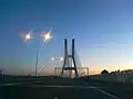 Rędzin Bridge at dusk