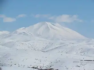 Mount Sahand in Bonab County