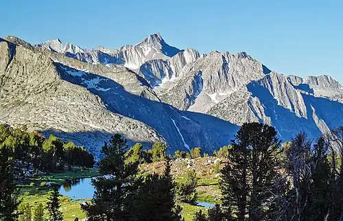 Mount Clarence King from the north
