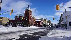 Downtown Mount Forest in February 2026.