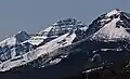 Mount Haig centered, north aspect