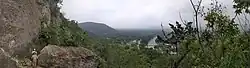 Mount Old Baldy mountainside view