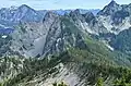 Northwest aspect of Mt. Roosevelt centered