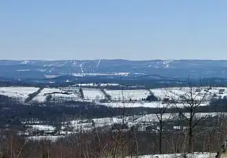 A view of Mountain Creek from across the valley in 2004