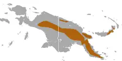 Map of range
