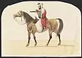 Ottoman Empire pistolier from the early 19th century