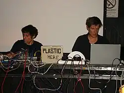 Mouse on Mars performing live in 2007