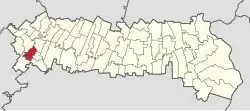 Location in Ialomița County