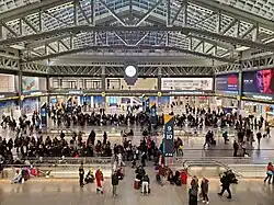 interior of Moynihan Train hall