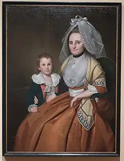 Mrs. Moses Seymour and Son, Epaphroditus