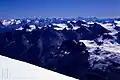 Mount Forbes' summit looking southeast