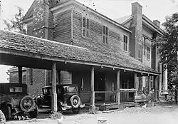 Rear view by HABS in 1935.