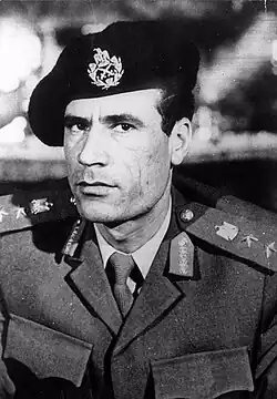 Muammar Gaddafi in 1972