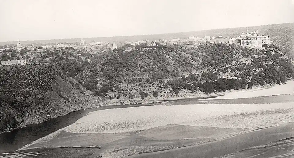 The city of Jammu and the palace (1905)