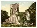 The abbey in the 1890s