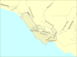 Muir Beach CDP, California