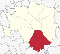 Location of Municipality 5 of Milan