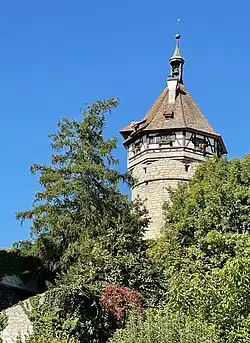 The Munot tower with its bell