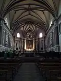 The Church of Saint-Jacques: Nave and choir