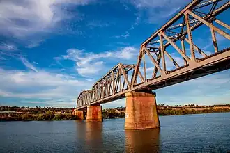 Murray River road bridge