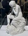Nemausa (lat. for Nîmes), porcelain figurine (ca. 1851), Musée du Vieux Nîmes