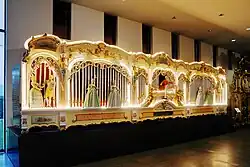 Fair organ by Karl Frei & Sohn, Waldkirch,[6] exhibited at Museum für Musikautomaten, Seewen.
