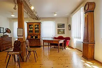 "Biedermeier-Wohnzimmer" (living room)