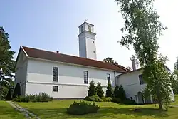 Muurame church, designed by Alvar Aalto