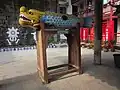 Muyu at White Deer Temple in Hunan, China.