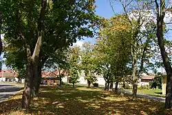 Centre of Myštice