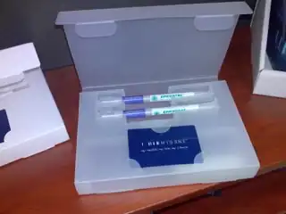 The MyGene Genetic Testing Kit with 2 coded swabs for buccal collection and customer ID card