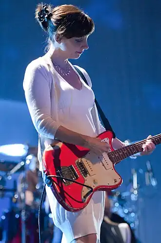 Butcher performing in 2009