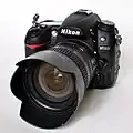 Mounted on a Nikon D7000