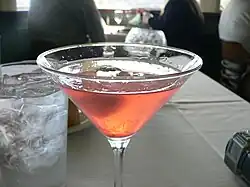 Image 17A cosmopolitan (from List of cocktails)