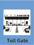 185 Toll gate