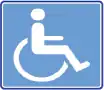 231 Parking place for handicapped persons