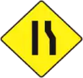 21 Lane ends (left)