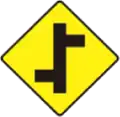 45 Offset side roads (left and right)