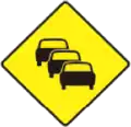 63 Traffic congestion or queues