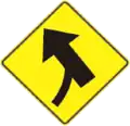 7 Merge left (entering roadway)