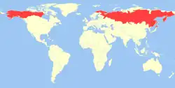 Map of range