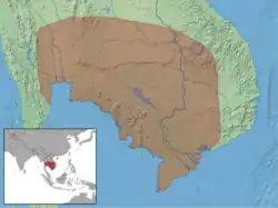 Map of range