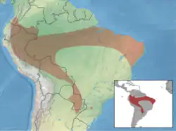 Map of range