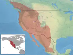Map of range